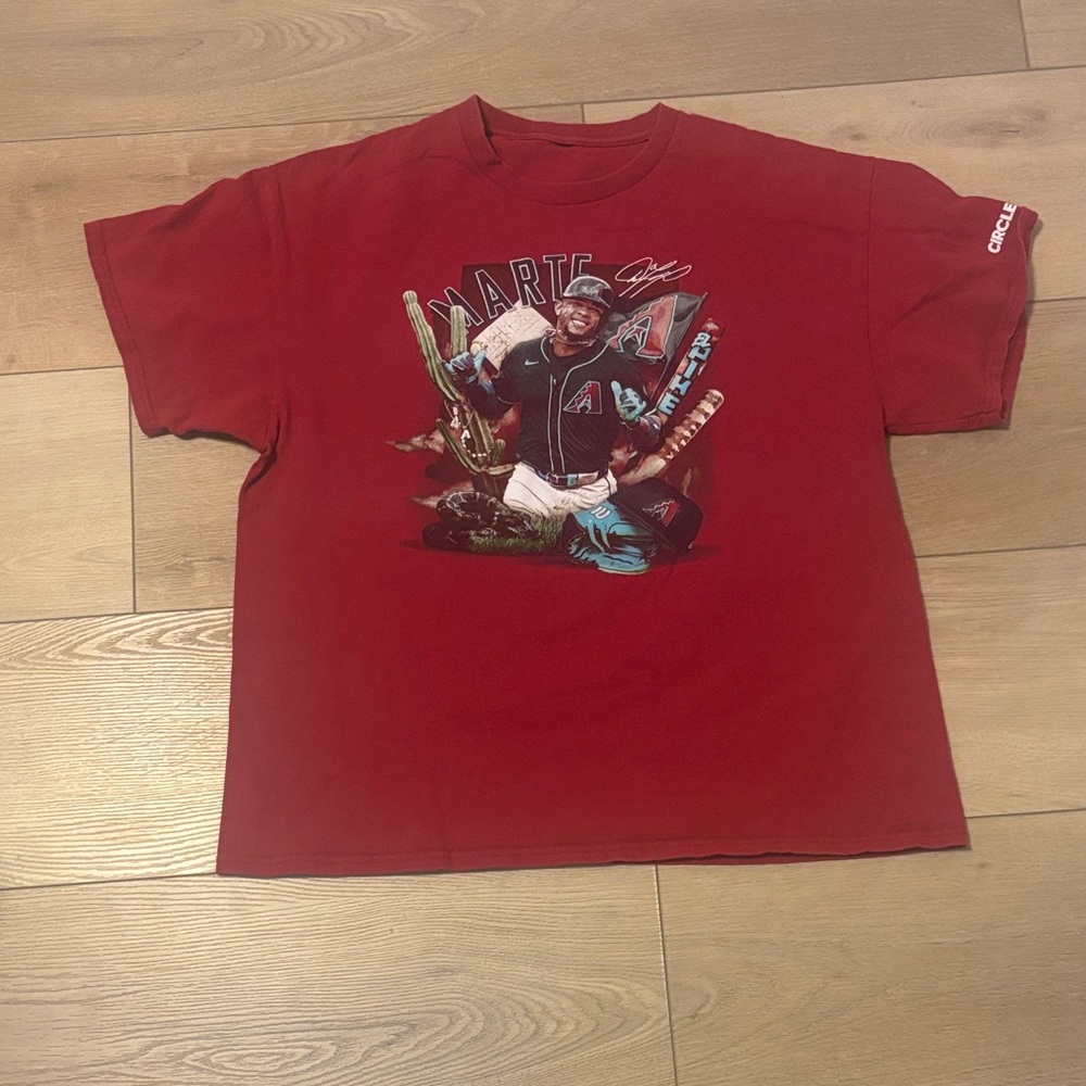Arizona Diamondbacks Ketel Marte T-shirt. Men XL. Excellent condition. Classic!
